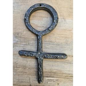 Bronze Cross By Pierre Szekely