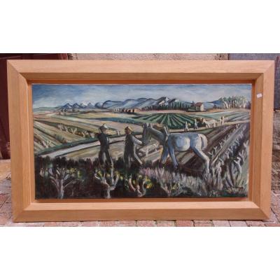 Painting By Auguste Chabaud 1882-1955