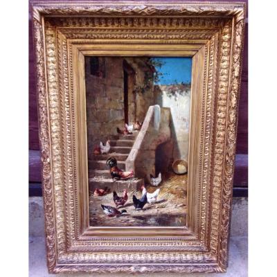 The Lower Court By Théodore Laffitte 1816-1875