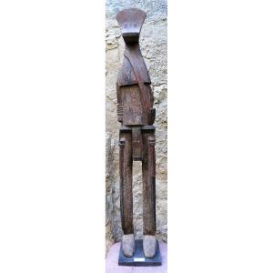 Large Old Statue Of Senufo Hunter Provenance Truth Collection