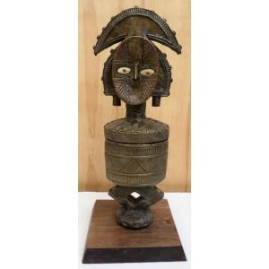 Janusiform Kota Reliquary Box - Gabon