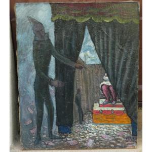 The Funfair By Pierre Vérité Around 1930-40