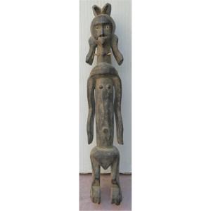 Statue Féminine Mumuyé Du Nigeria