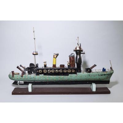 Popular Model Of A Torpedo Boat