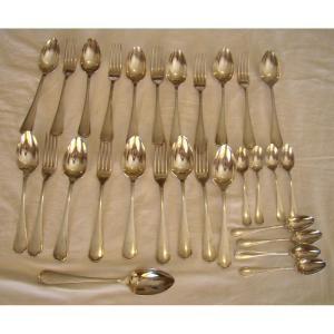 Maison Christofle Set Of 29 Silver-plated Cutlery Sets