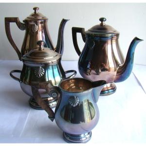 Maison Christofle Gallia Collection, 4-piece Silver-plated Service