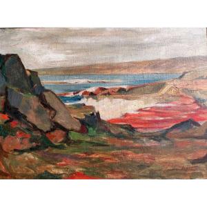 Marine Painting By Luc Lepetit.