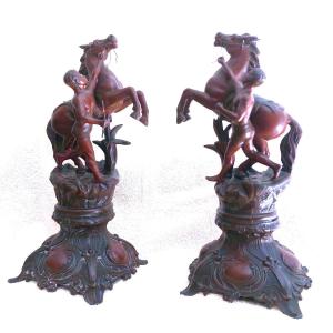 Pair Of Marly Horses