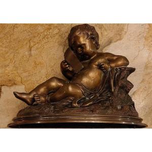 Bronze. Angel, Cherub, Putti.