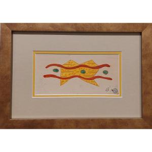 Léopold Survage Study For The Railway Pavilion 1936