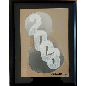 Arman (1928 - 2005) Greeting Card 2003