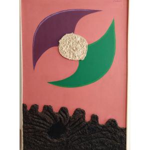 Jean Piaubert (1900 - 2002) Important Oil / Panel 1969 /1970