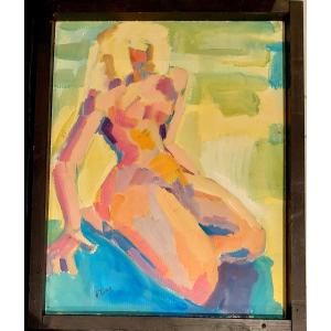 André Turco (1913-2000) Female Nude