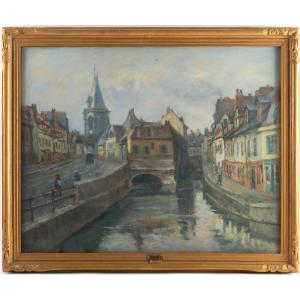 A Large Pastel Signed E.pernelle