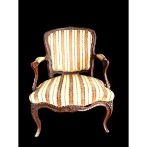 A Convertible Armchair Stamped Jean Boucault