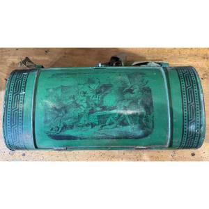 A 19th Century Painted Tin Herb Box