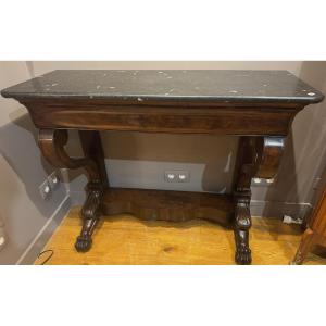A Mahogany Restoration Console