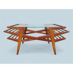 Maxime Old - Oak Coffee Table. France (circa 1955)