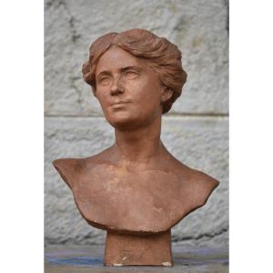 Alfred Caravanniez, Victorine, The Sculptor's Daughter (1909)