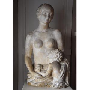 Geneviève Granger, Mother And A Baby Faun (circa 1935)
