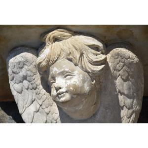 Jules Naudet, Two Consoles With Angels  (1875)