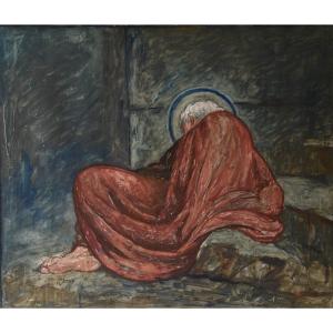 Adolphe Deteix, Saint Pierre In Prison (circa 1935)