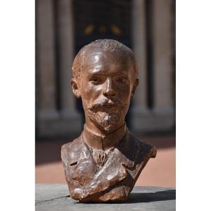 Jules Chassin, Portrait Of A Man (1889)