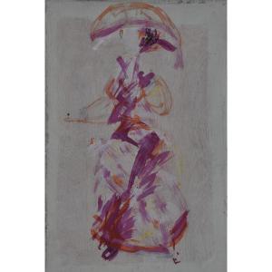 Cricor Garabéntian, Woman With A Parasol