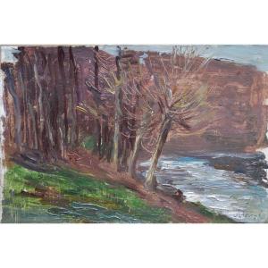 Jean Chaleyé, Undergrowth By The River Loire (circa 1910)