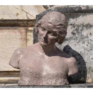 Thérèse Peltier (orléans 1873 - Paris 1926), Portrait Of Mrs. M (1909)