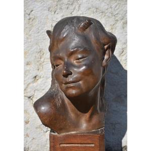 Clotaire Champy (varzy 1887 - Paris 1960), Faunesse (circa 1925)