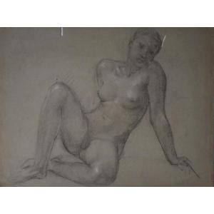Félix Benneteau-desgrois (paris 1879 - Nogent-sur-marne 1963), Nude Woman (circa 1920)