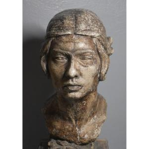 French School, Head Of A Woman (circa 1935)