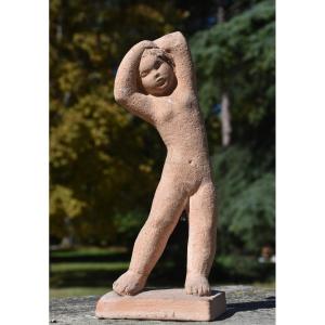 Henri-paul Rey (pesmes 1904 - Paris 1981), Young Dancer (circa 1950)