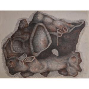 Louis Arnaud, Abstract Structure (circa 1960)