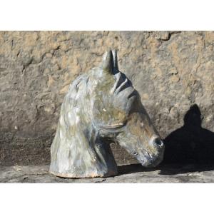 French School, Head Of A Horse (circa 1940)