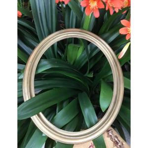 Brass Oval Frame