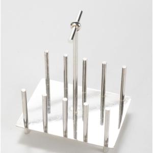 Christopher Dresser For Alessi Toast Rack In Silver Metal