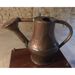 Beautiful Copper Watering Can From The 18th Century