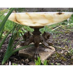 Bronze Mounted Alabaster Cup, Napoleon III