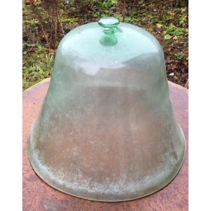 Large Blown Glass Gardener's Bell