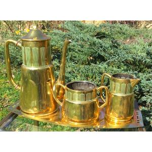 Arts And Crafts Coffee Service, Circa 1900