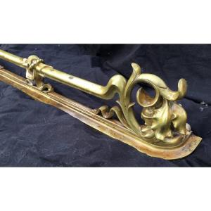 Art Nouveau Fireplace Bar, Att à L. Majorelle, Circa 1920