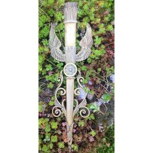 Furnishing Bronze Large Library Decor 44 Cm