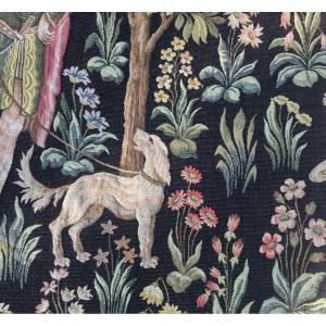 Halluin Tapestry Gallant Scene 