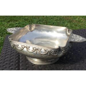 Polylobed Cup In Silver Metal