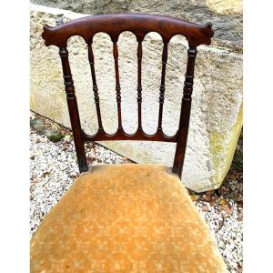 The Pair Of Small English Rosewood Chairs