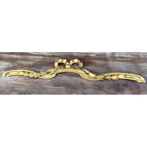 Gilded Wood Decor, Door Top, 18th Century