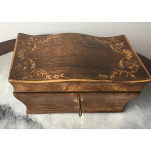 Small Charles X Marquetry Box
