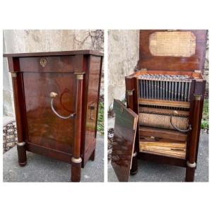 Barrel Organ In Mahoganny , XIXème Century